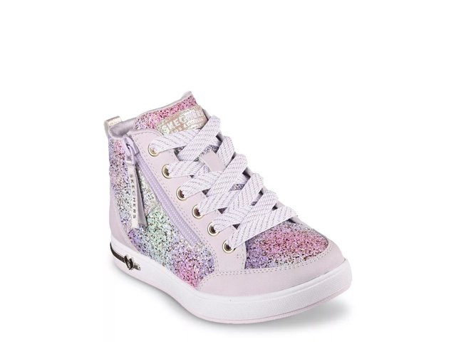 Skechers Little Girls Street - Shoutouts 2.0 Style Summits Stay-Put Closure  High Top Casual Sneakers from Finish Line - Macy's