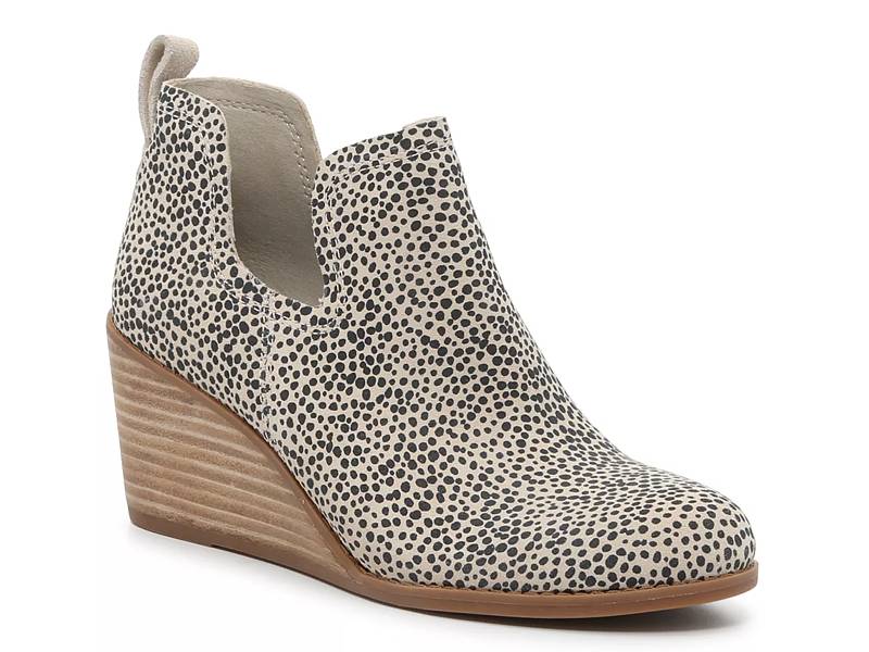 Dr scholl's leopard on sale wedge