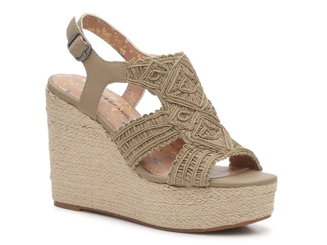 Lucky brand store wedges dsw