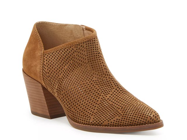 Lucky brand rotory booties perforated