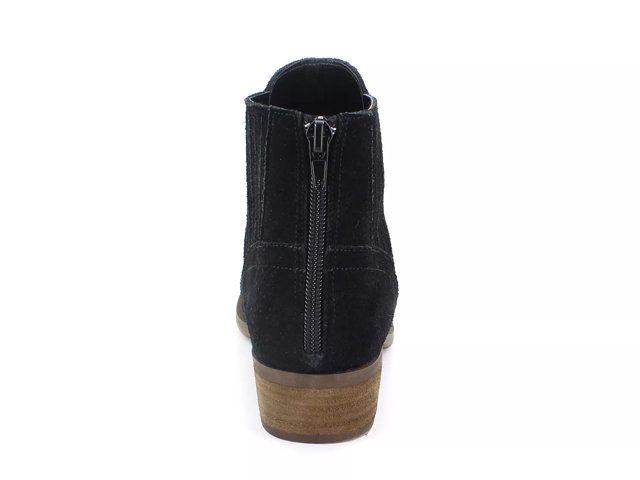 Kensie natthan suede heeled booties sale