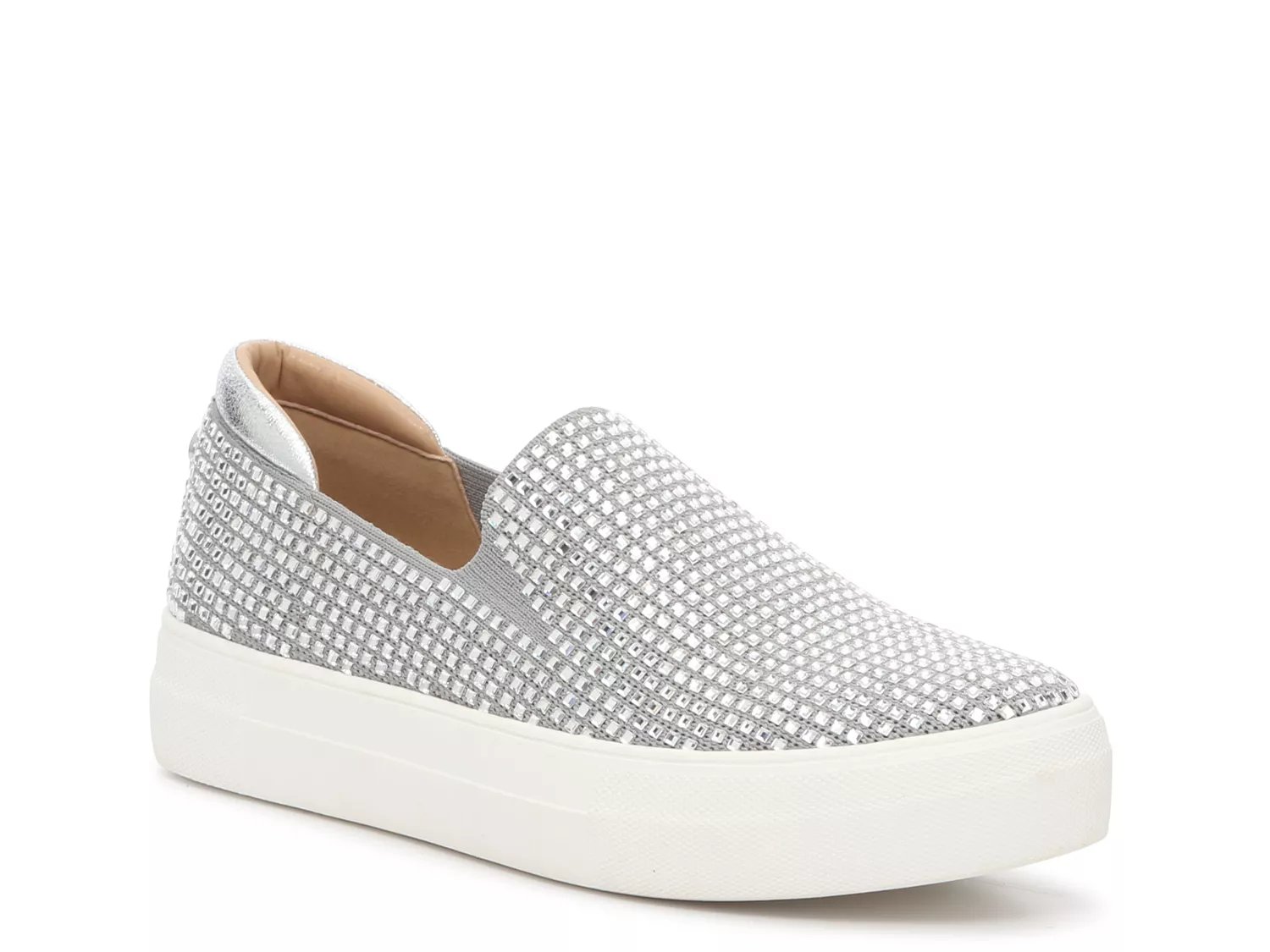 Steve madden glitter store slip on sneakers