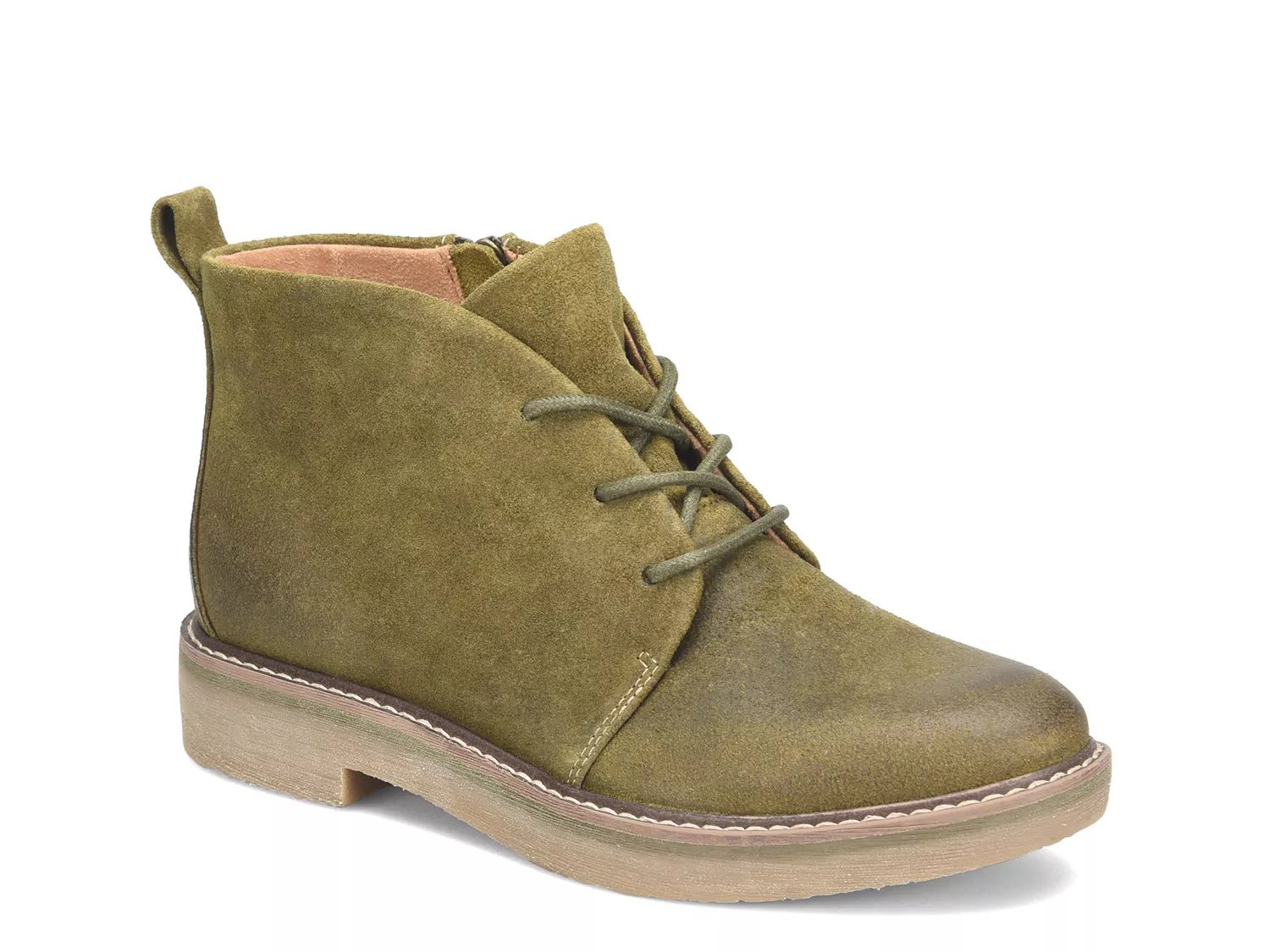 Comfortiva Wide Width Rebeca Chukka Boot | Women's | Green | Size 7 | Boots