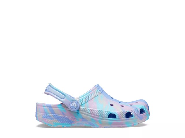Crocs Classic Marbled Clog Kids Free Shipping DSW
