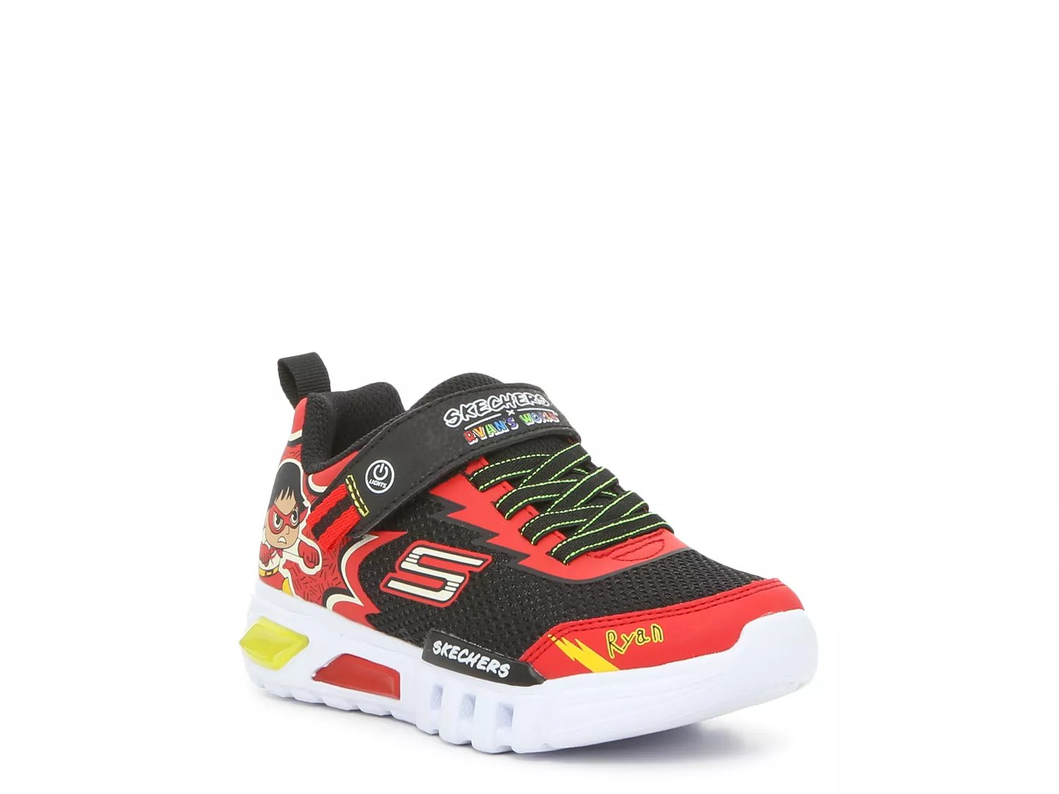 Skechers S Lights Flex Glow Hero Speed Sneaker Kids Free