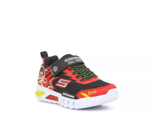 Skechers S Lights Flex Glow Hero Speed Sneaker - Kids' - Free