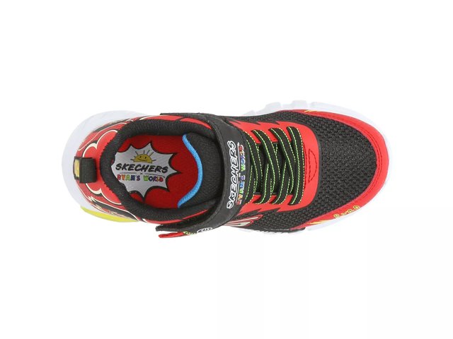 Skechers S Lights Flex Glow Hero Speed Sneaker - Kids' - Free Shipping