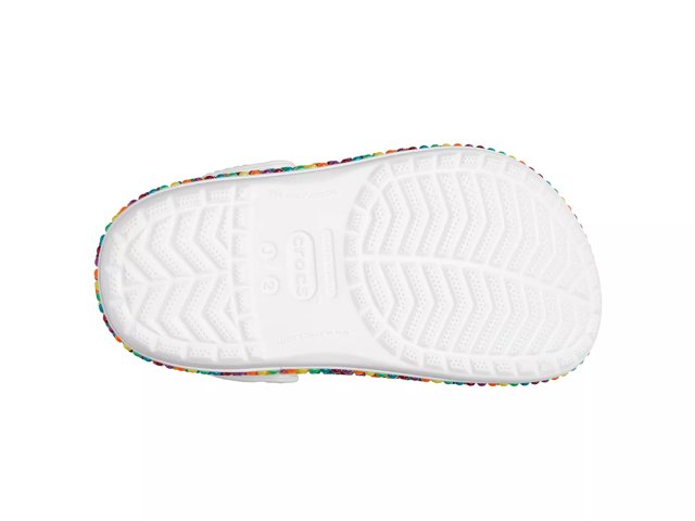 Crocs crocband cheap rainbow band clog