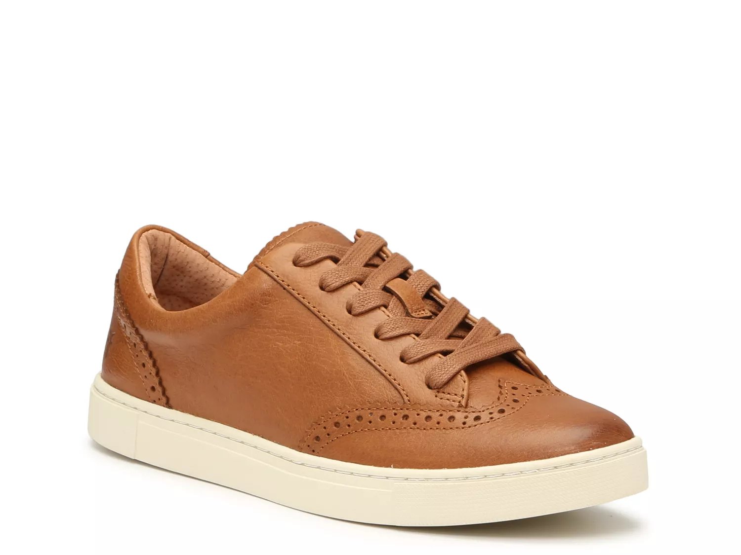 leather sneakers women brown