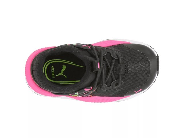 Neon pink pumas on sale