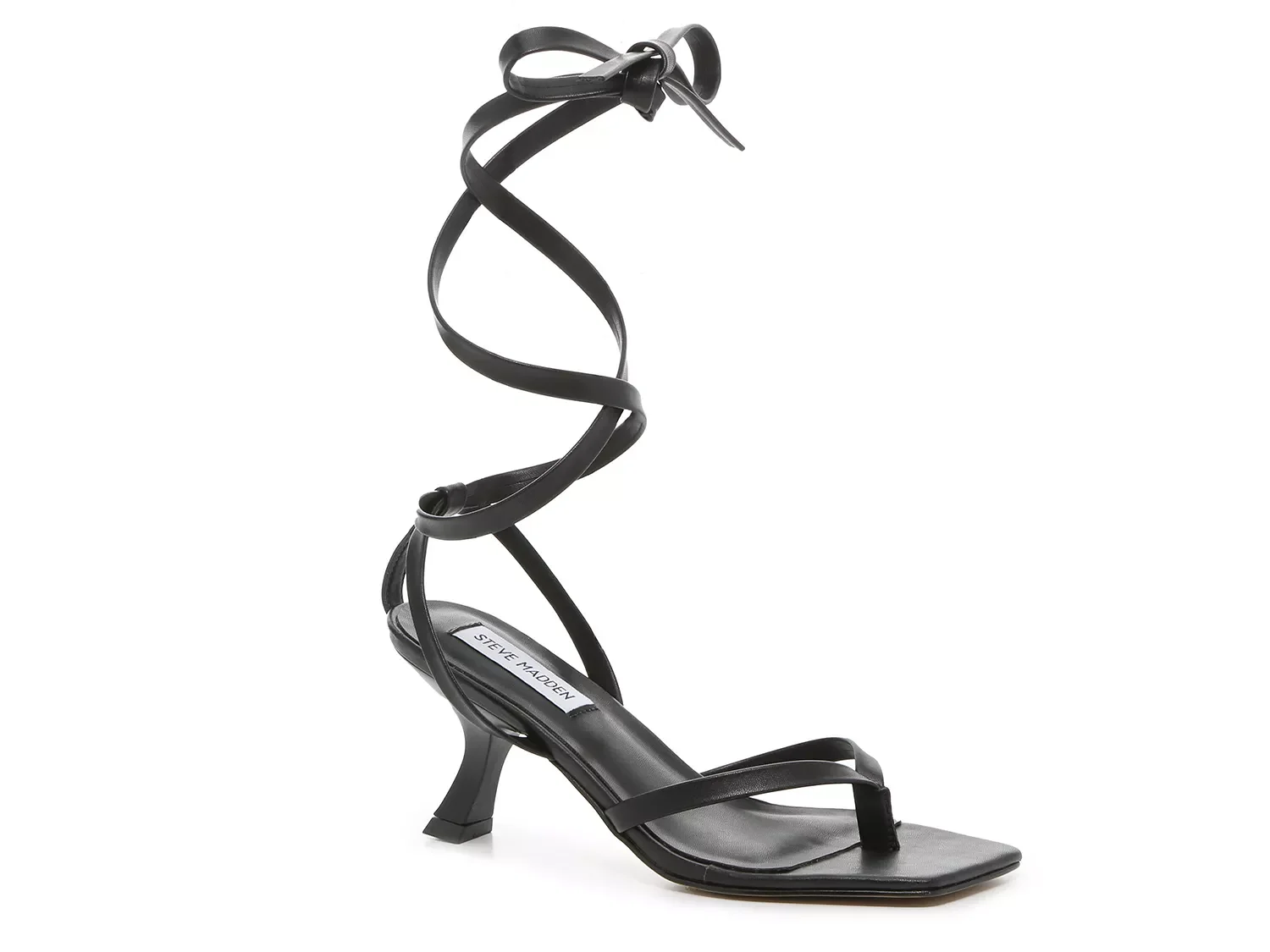 Steve Madden Saige Sandal | Women's | Black | Size 6 | Heels | Sandals