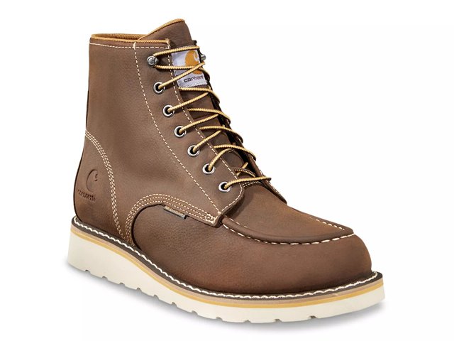 Carhartt slip on cheap steel toe boots