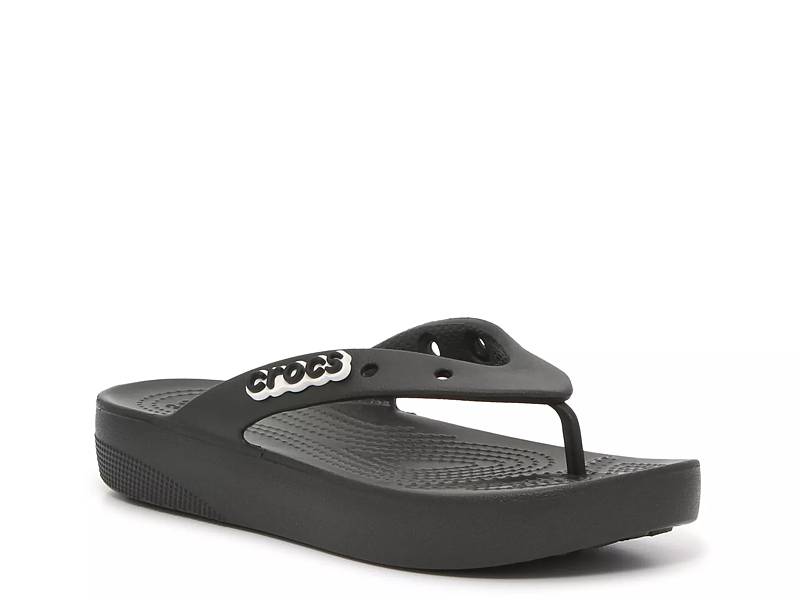 Crocs deals platform flip