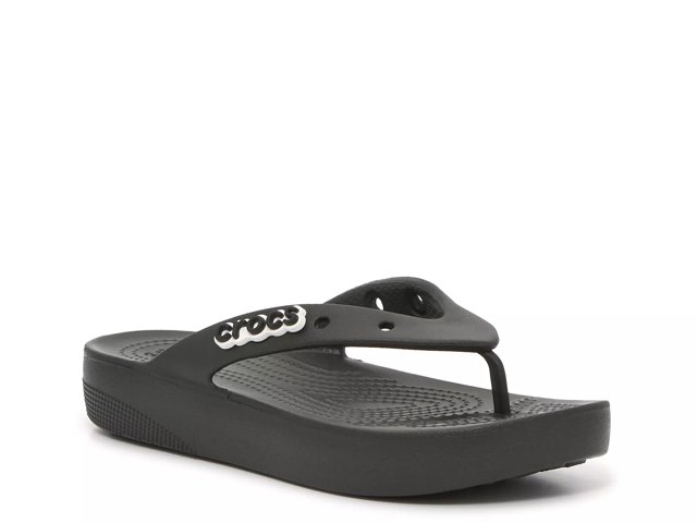 Crocs, Classic Crocs Flip Blk