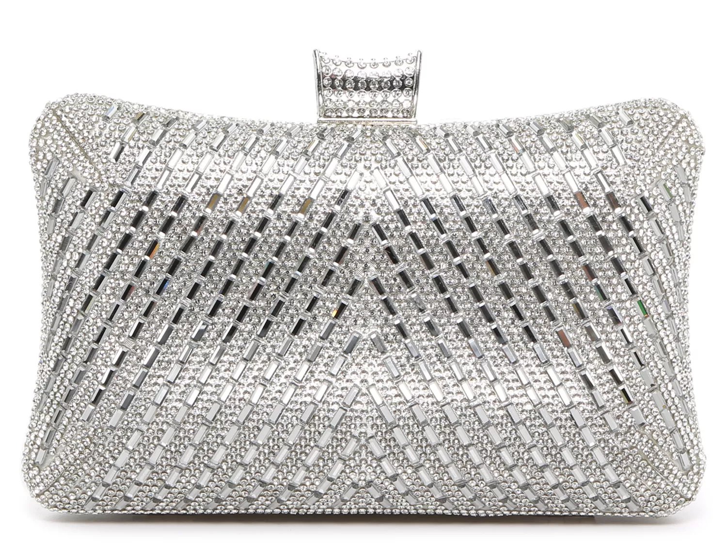 Kelly & Katie Curves Crystal Clutch - Free Shipping