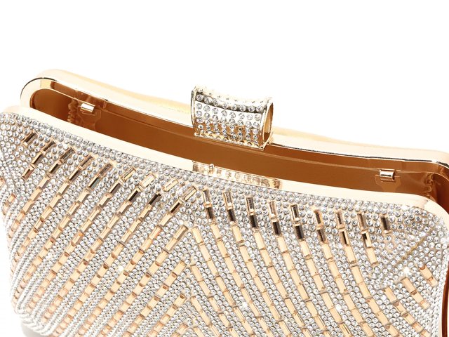 Kelly Katie Curves Crystal Clutch