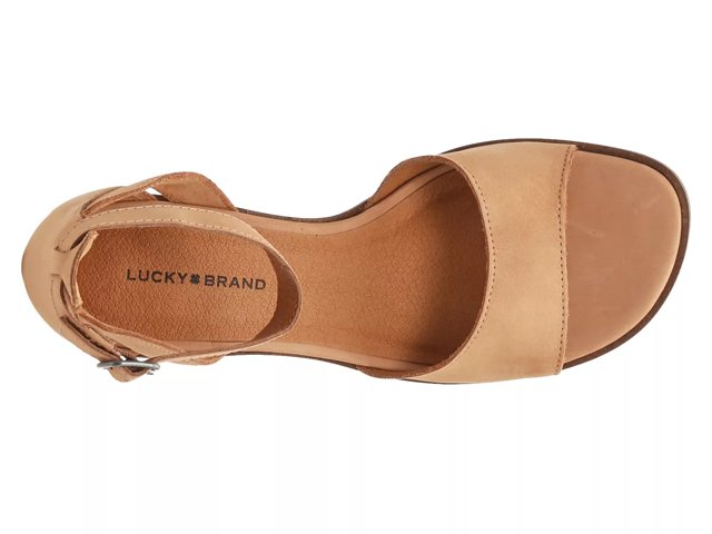 Lucky brand suede sandals sale
