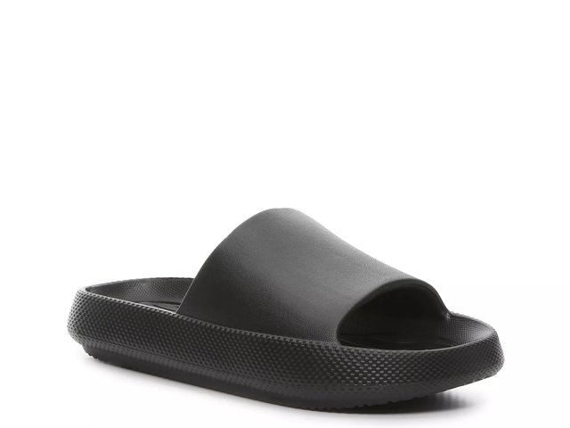 Dsw black and white sandals hotsell