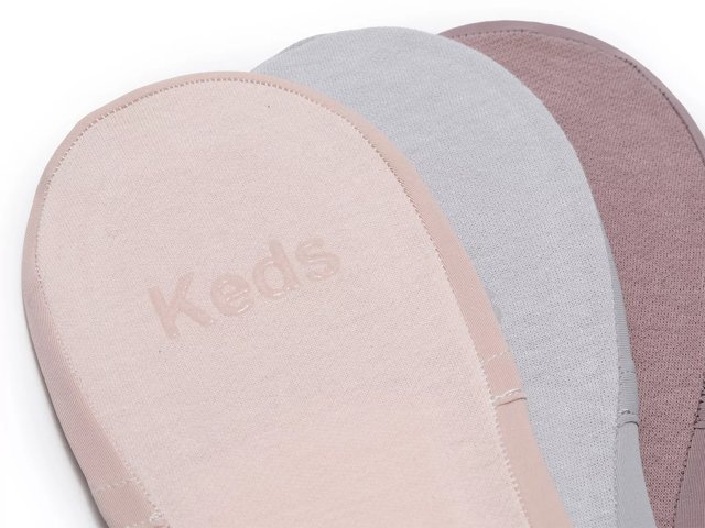 Keds Luxe Sneaker Women's No Show Liners - 3 Pack