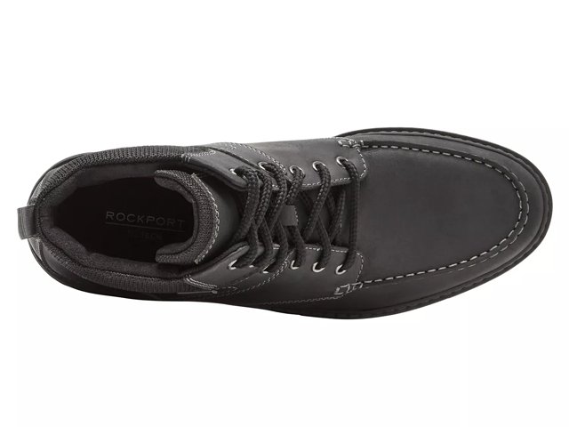 Mens black hot sale rockport boots