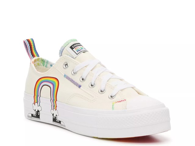 Platform rainbow converse new arrivals