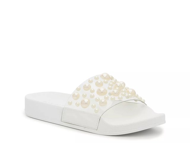 Madden Girl Pearl Slide Sandal - Women's - Free Shipping | DSW