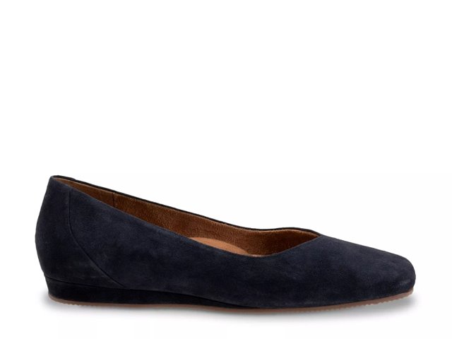 Navy flats dsw on sale