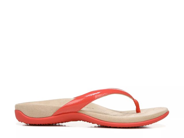 Red on sale vionic sandals