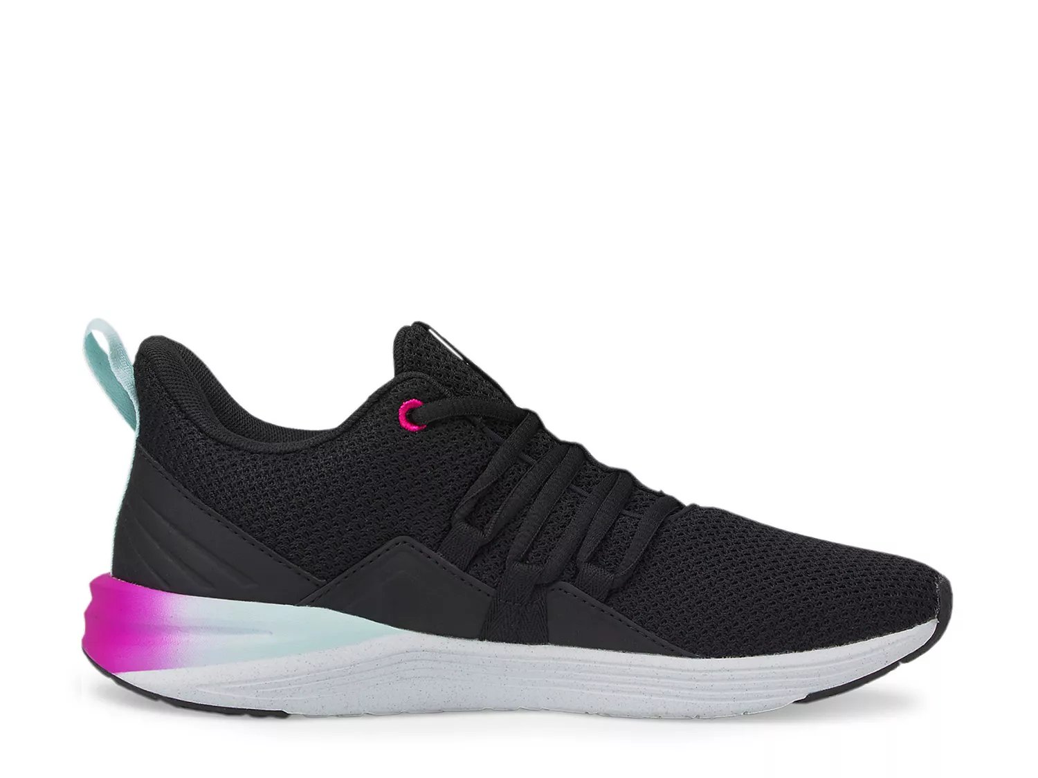 puma training prowl alt trainers in black