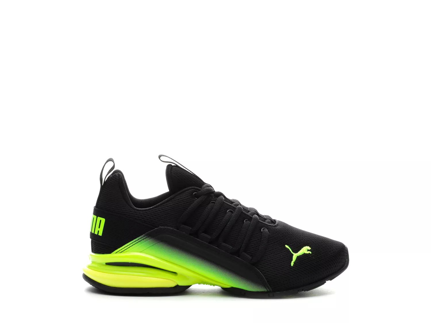 Puma axelion black clearance yellow