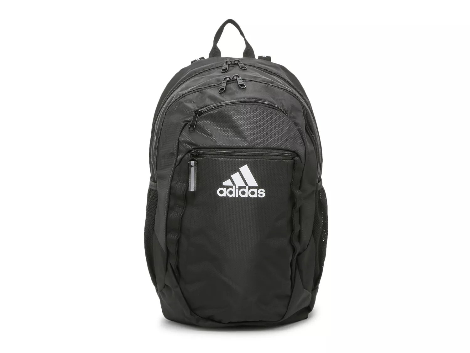  adidas Excel 6 Backpack, BOS Mini Monogram Black/Lucid Lime  Green, One Size