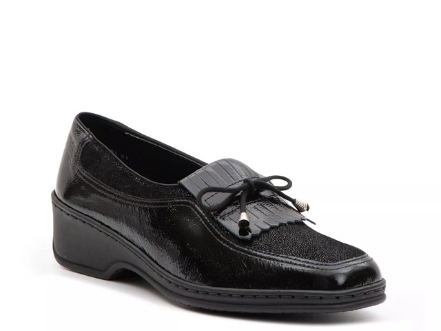 Dsw patent deals leather loafers