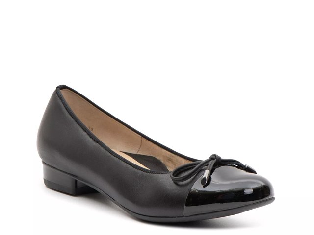 Ara Belinda Ballet Flat Women s Black Size 7 Flats Ballet
