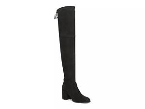 Stuart weitzman over shop the knee boots grey