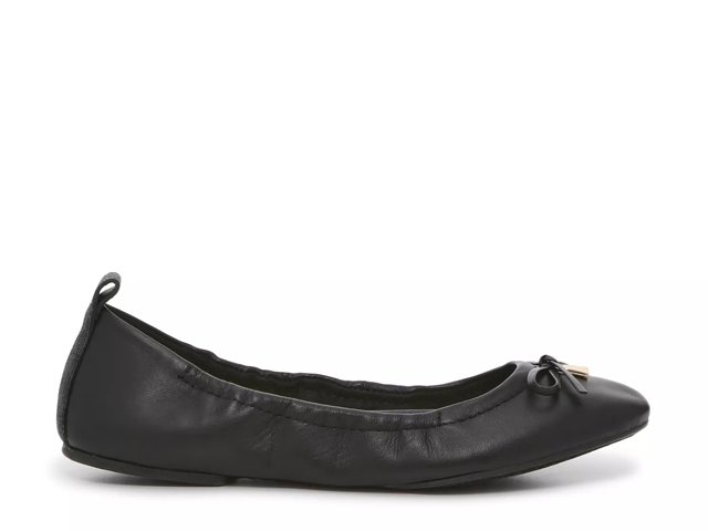 Michael kors black flats dsw best sale