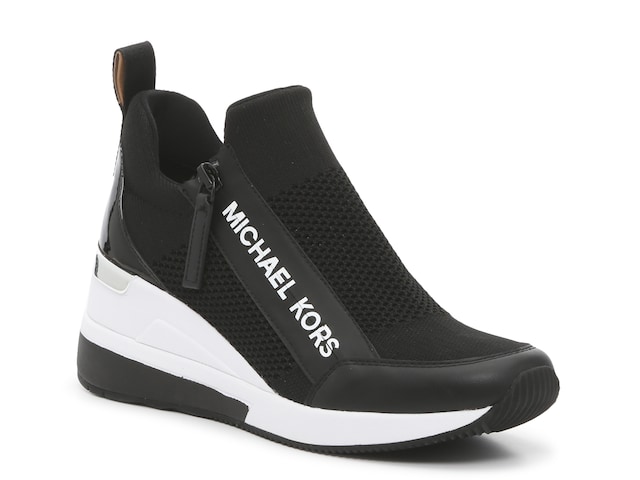 Michael Michael Kors Willis Wedge Sneaker - Free Shipping | DSW