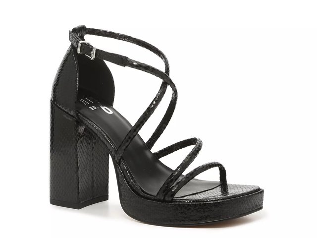Dsw black platform sandals online