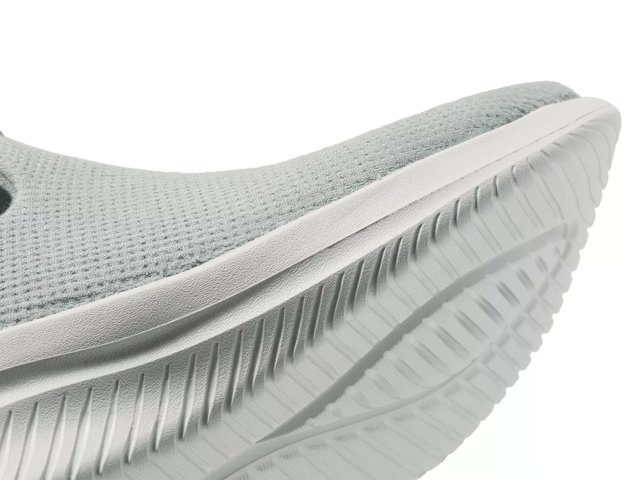 Womens Skechers Slip-Ins Ultra Flex 3.0 Smooth Step Grey/White