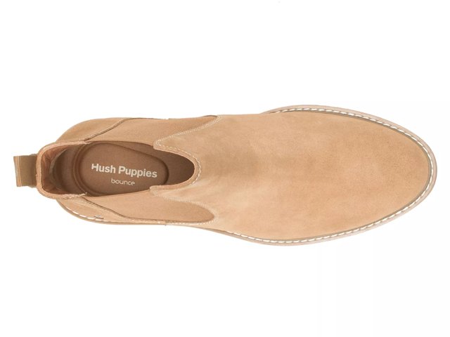 Hush puppies brown boots hot sale