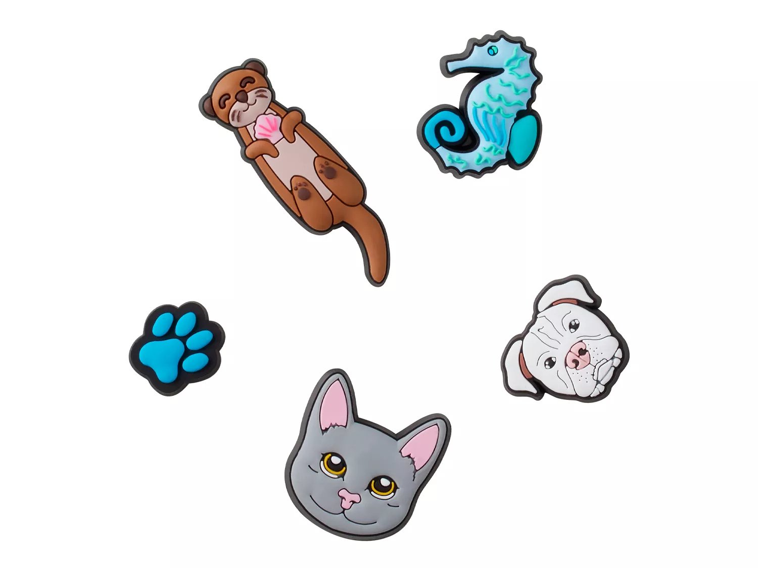 pets animal fish cats dogs theme croc charms