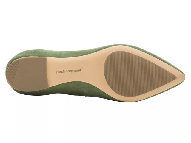 Hush puppies green shoes hot sale