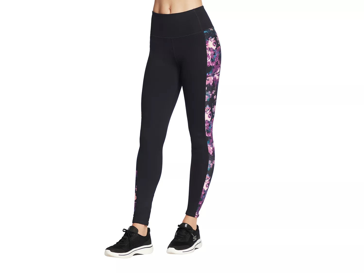 Skechers GOWALK Linear Floral Women's High-Waisted Leggings