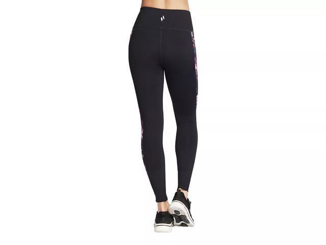 Skechers GOWALK Linear Floral Women's High-Waisted Leggings