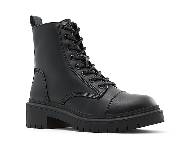 Journee Collection Vienna Combat Boot - Free Shipping | DSW