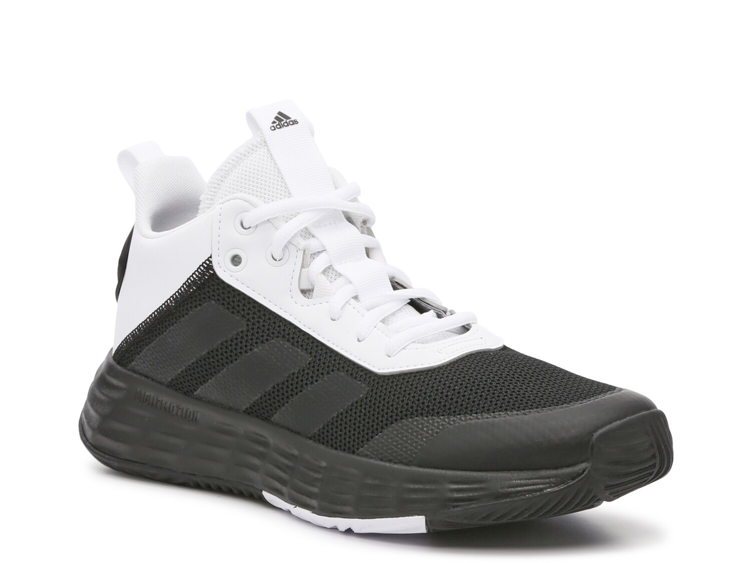 adidas mens basketball shoes black and white