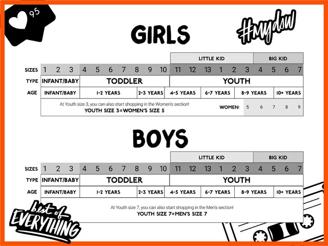Youth size top 7 to men's