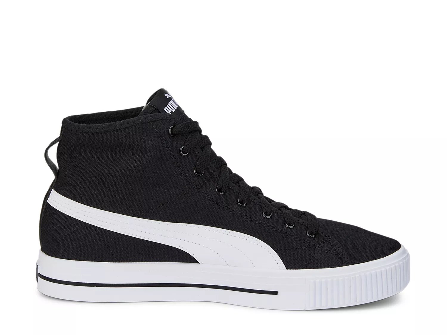 Puma black high top 2024 sneakers