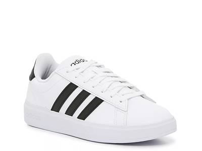 adidas, Shoes, Adidas Lv Court 2 Kids Sneakers Black And White