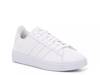 Adidas Womens Grand Court 2.0 GW9213 White Lace Up Low Top Sneaker Shoes Sz  8.5