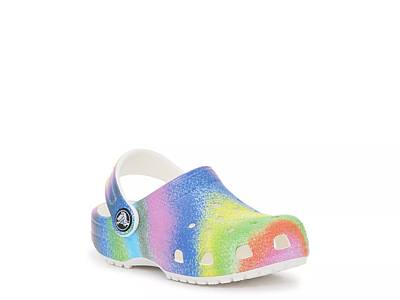 Crocs deals multicolor clogs